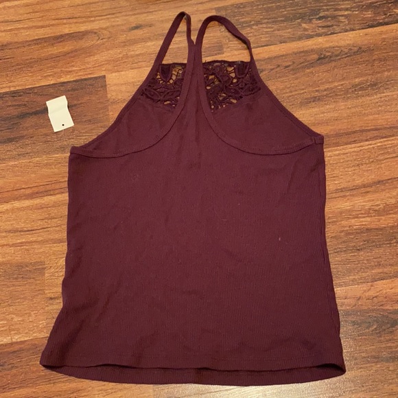 Burgundy Racerback Tanktop - Picture 2 of 3